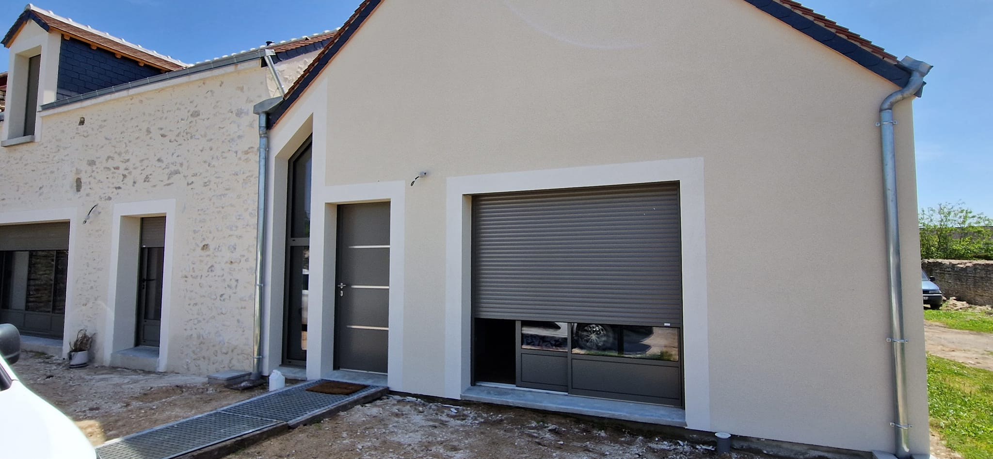 Rénovation complète d'une maison en pierre et création d'une extension