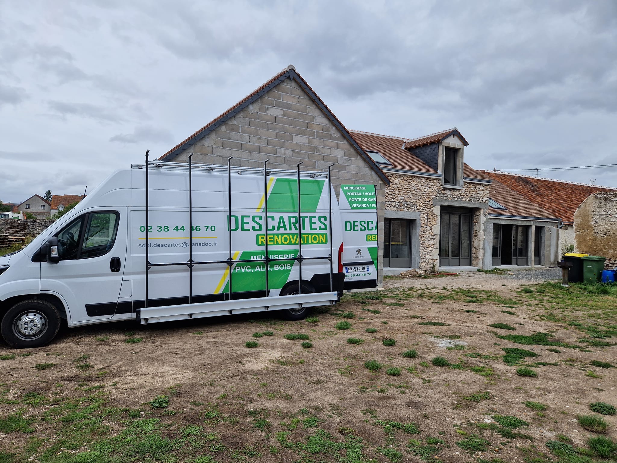 Rénovation complète d'une maison en pierre et création d'une extension